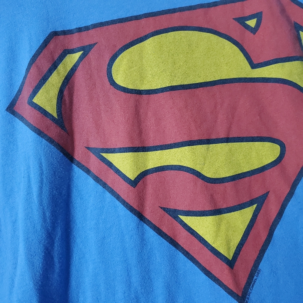 Junk Food Superman T-Shirt Sz L - Picture 7 of 10
